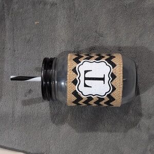 Decorative drinking glass